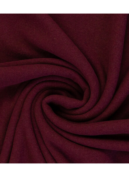 Swafing bordeaux - soft, shape-retaining knitted fabric