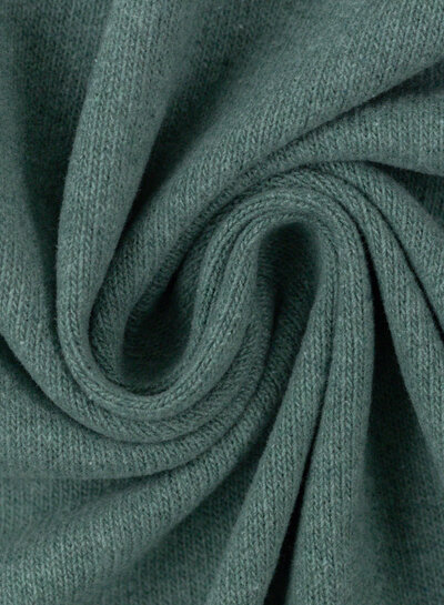 Swafing mint- zachte, vormvaste gebreide stof