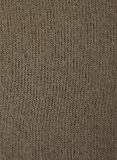 Swafing taupe - soft, dimensionally stable knitted fabric