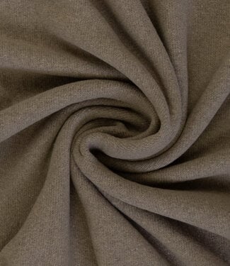 Swafing pebble brown - soft, shape-retaining knitted fabric