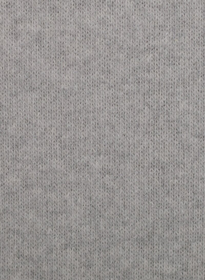 Swafing light gray - soft, dimensionally stable knitted fabric
