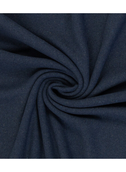 Swafing indigo blue - soft, dimensionally stable knitted fabric