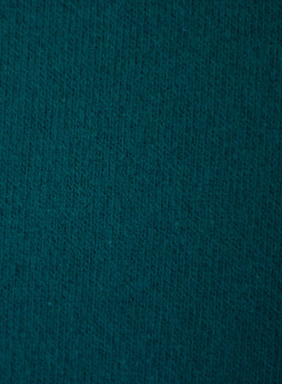 Swafing petrol - soft, dimensionally stable knitted fabric