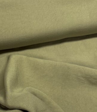 dusty green - woven viscose twill - beautiful drape
