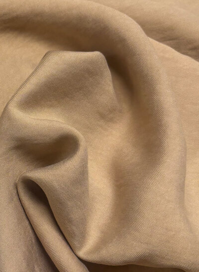 pinkish beige - woven viscose twill - beautiful drape