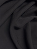 zwart - geweven viscose twill - mooie drape