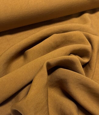camel - woven viscose twill - beautiful drape