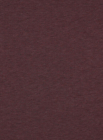 aubergine mottled - thick jogging, softly roughened on the inside V