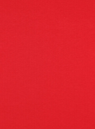 red - thick jogging, softly roughened on the inside V