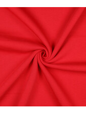 red - thick jogging, softly roughened on the inside V