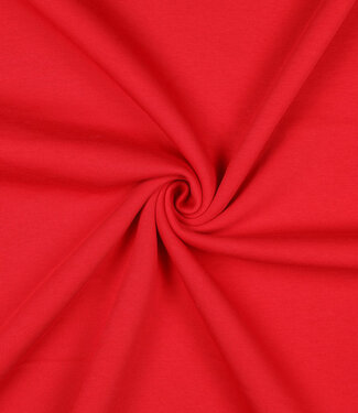 red - thick jogging, softly roughened on the inside V