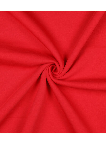 red - thick jogging, softly roughened on the inside V