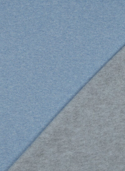 light blue mottled - thick jogging bottoms, softly brushed on the inside V