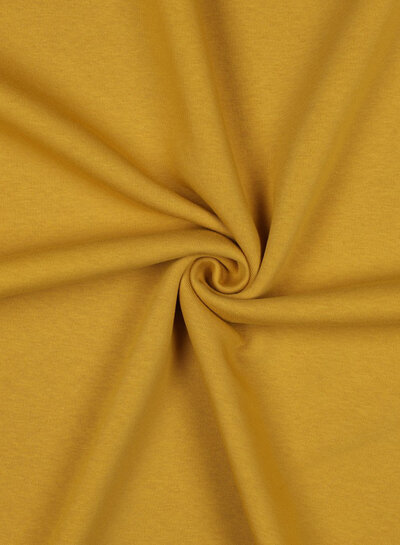 ochre - thick jogging, softly roughened on the inside V