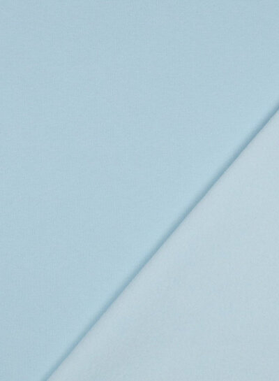 soft blue - thick jogging, softly roughened on the inside V