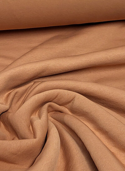 salmon - thick jogging, softly roughened on the inside V