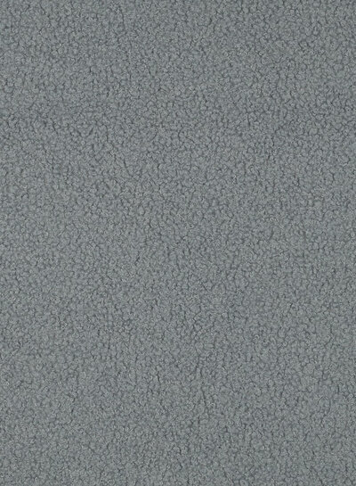 vergrijsd blauw - teddy boucle double face met fleece