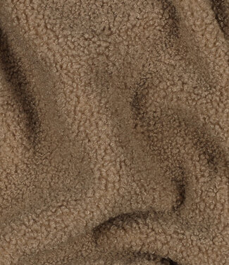 zand - teddy boucle double face met fleece