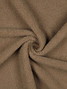 zand - teddy boucle met fleece binnenkant