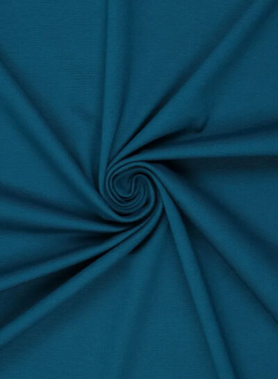 deep petrol blue - Punta di Roma - beautiful, dimensionally stable quality
