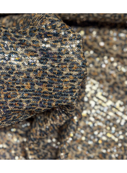 sequins original leopard mesh - beautiful quality