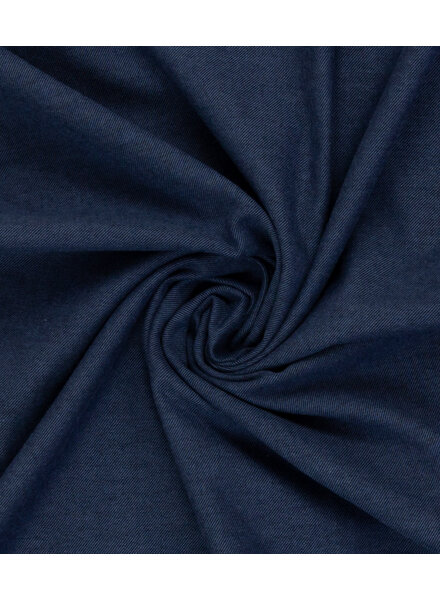 Swafing denimblauw melee - flanel