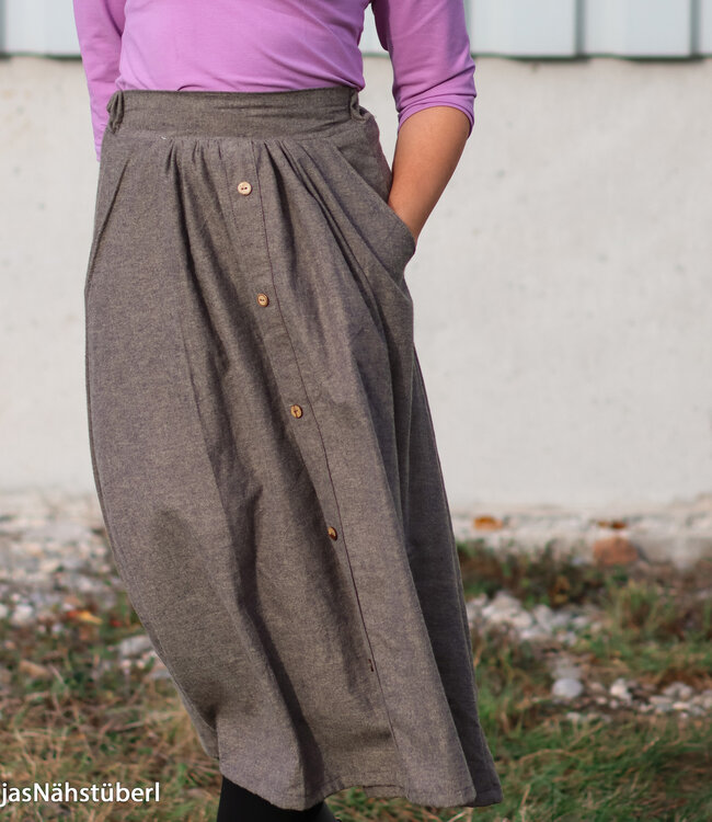 Swafing taupe melee - flanel