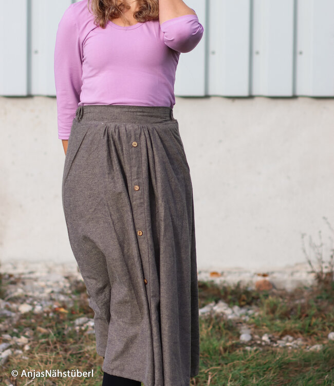 Swafing taupe melee - flanel