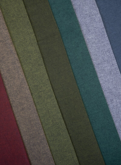 Swafing blue melee - flannel