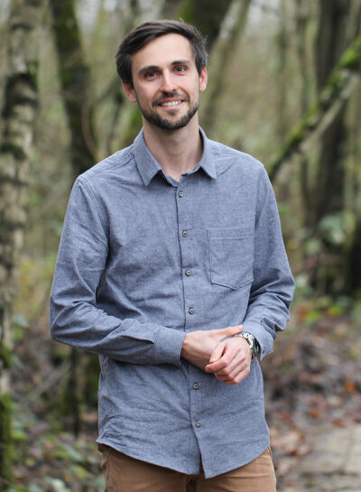 Swafing blue melee - flannel