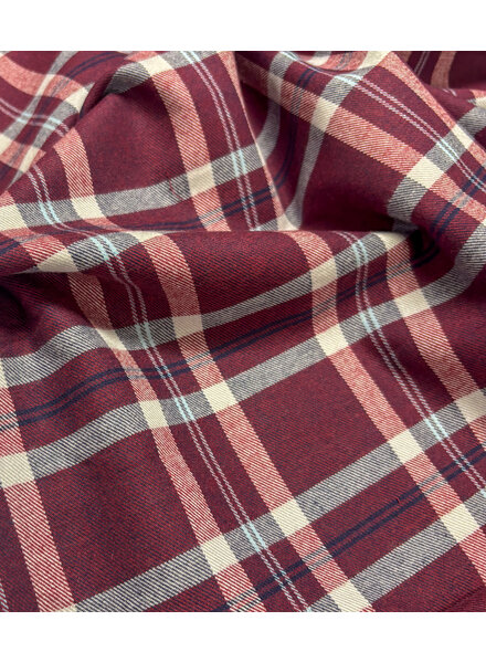 Swafing Yukon bordeaux check - flannel