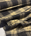 Swafing Yukon zwart/taupe ruiten - flanel