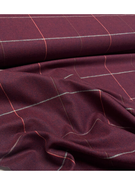 Swafing Yukon bordeaux large checks - flannel