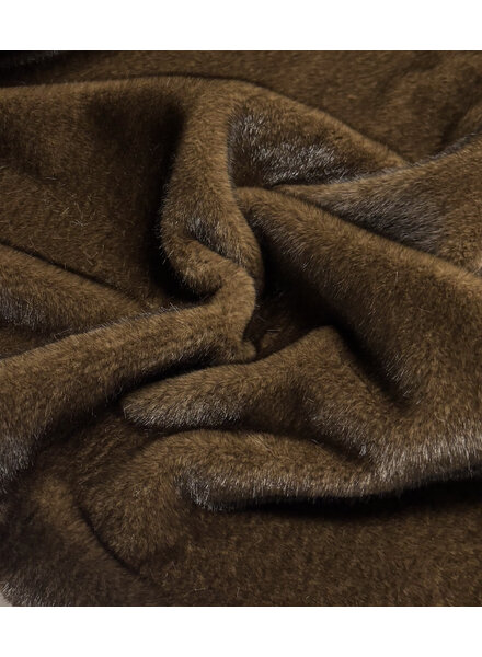 bruin - Faux Fur - prachtige vaste kwaliteit