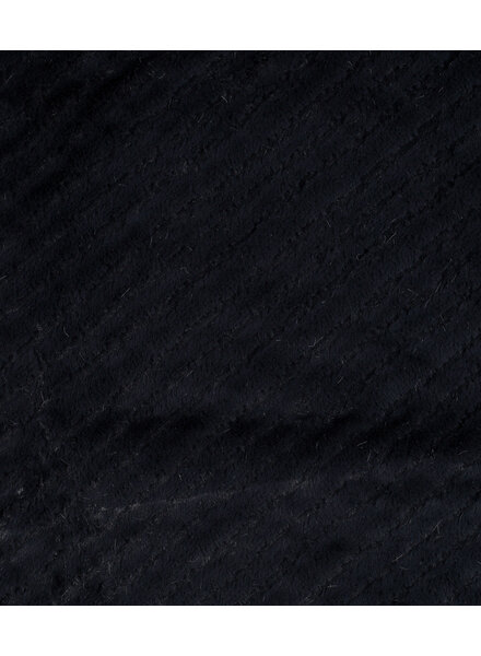 antraciet faux fur - stripes