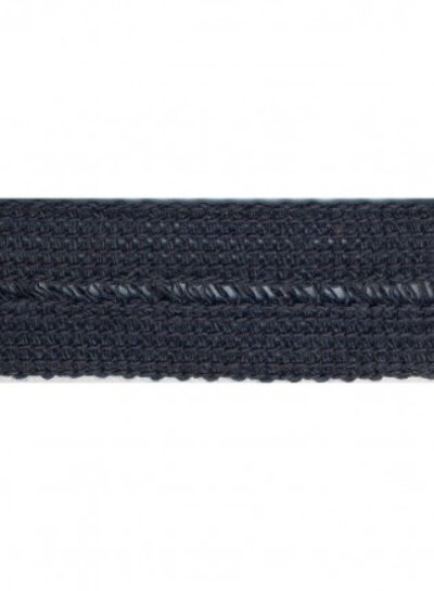 marineblauw - biais siertres - 3cm - prachtige kwaliteit per meter