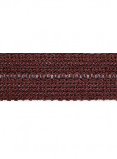 Aubergine - biais siertres - 3cm - beautiful quality per meter