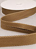 rib velours biais 30 mm - camel per meter