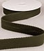 rib velours biais 30 mm - khaki per meter