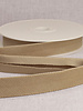 rib velours biais 25mm - beige per meter