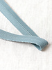blue-gray - pre-folded bias braid 2 cm - per meter decorative braid per meter