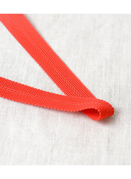 M. red - pre-folded bias tress 2 cm - per meter decorative tress per meter