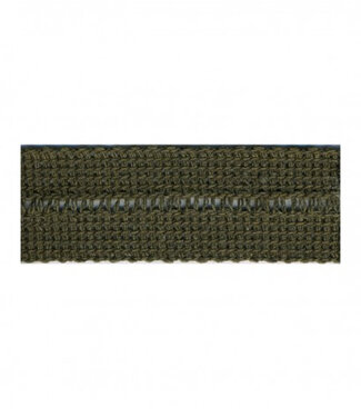 khaki - bias decorative trellis - 3cm - beautiful quality per meter