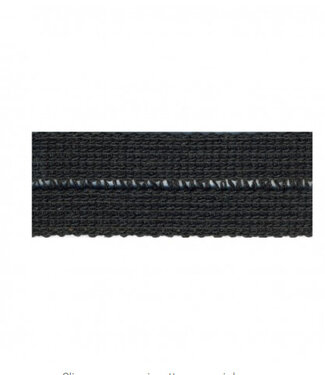 anthracite - bias-cut decorative stone - 3cm - beautiful quality per meter