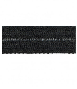 black - bias binding - 3cm - beautiful quality per meter