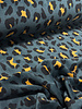 leopard spots petrol - nicky velours