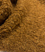 wol bouclé fleece - cognac prachtige wol kwaliteit
