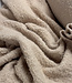 wol bouclé fleece - rozig beige prachtige wol kwaliteit