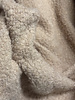 wol bouclé fleece - rozig beige prachtige wol kwaliteit
