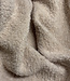 wol bouclé fleece - rozig beige prachtige wol kwaliteit